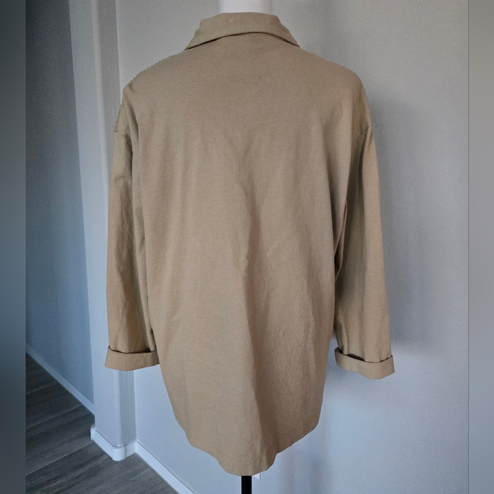 Cactus Beige Patchwork Jacket - image 3